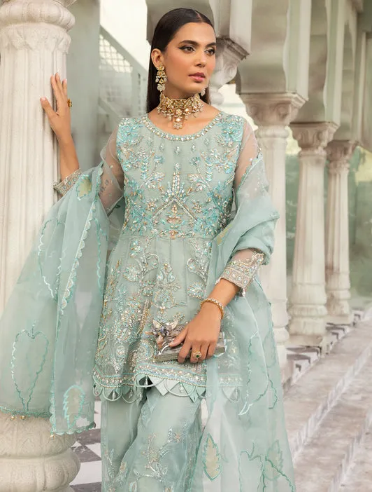 3PC MONA READY TO WEAR PEPLUM AX21