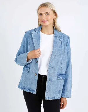 Cate Denim Blazer