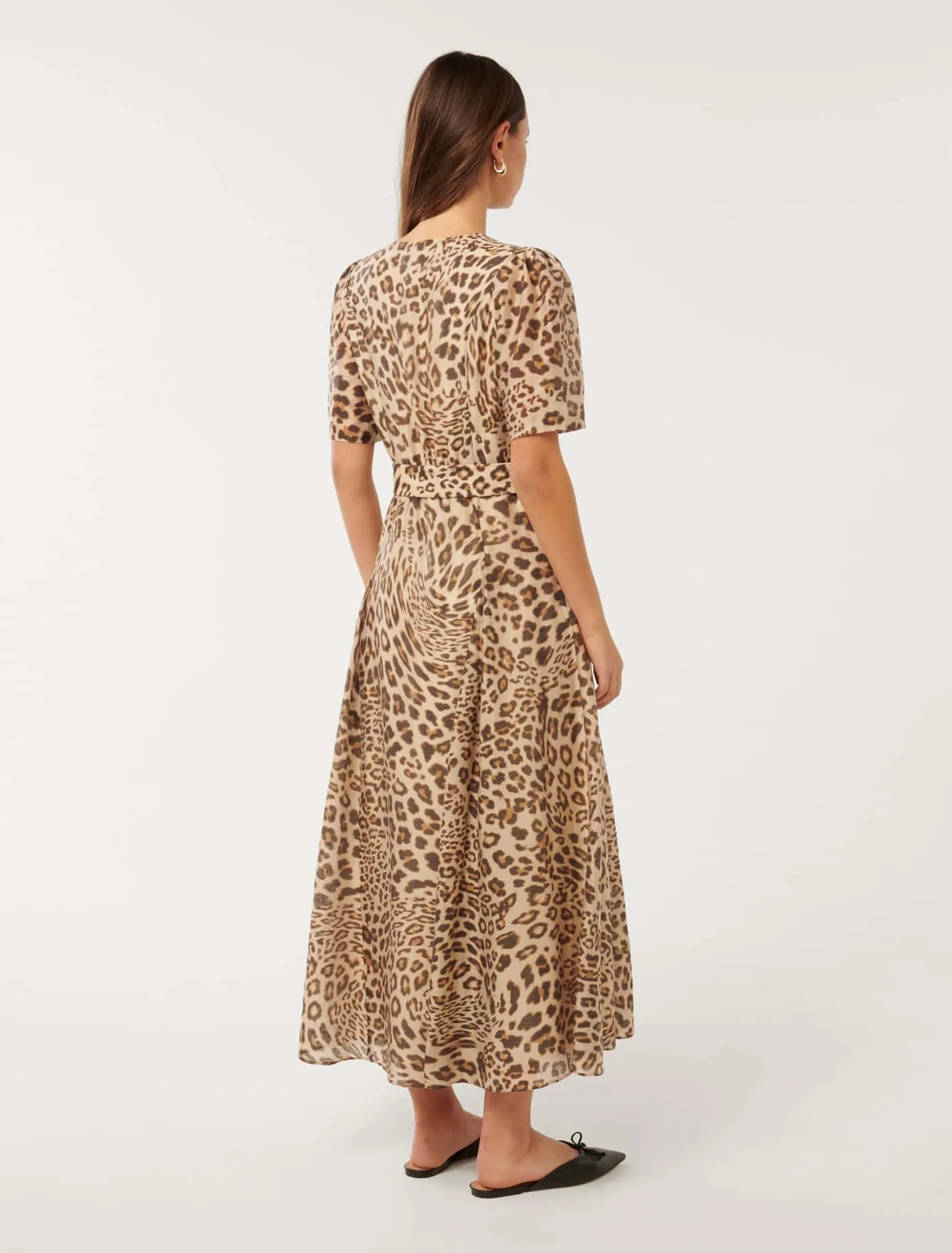 Melinda Belted Midi Dress